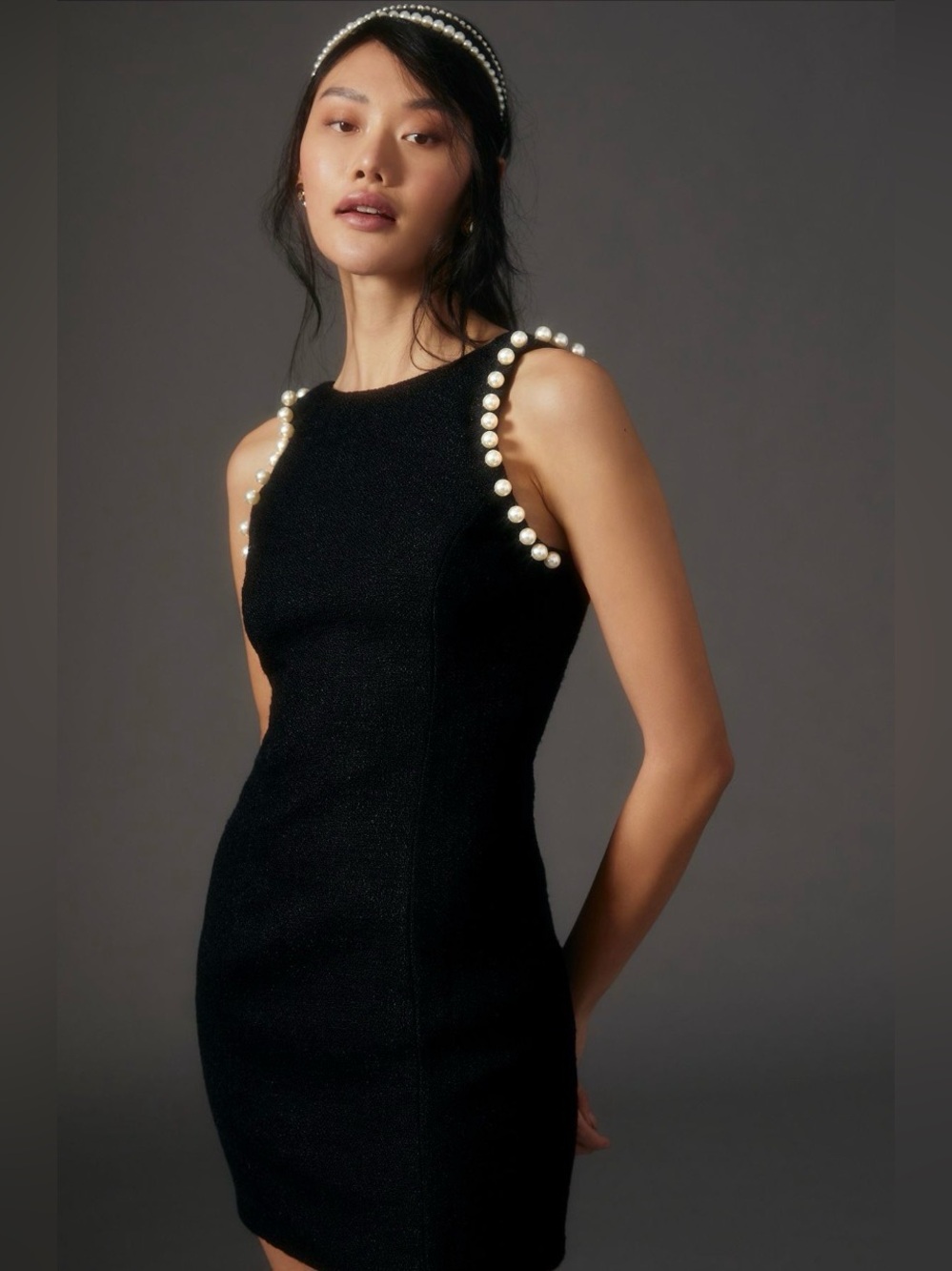 Anthropologie Endless Rose Embellished
Shift Dress